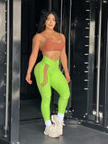 Green and brown set