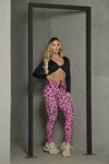 Pink leopard set