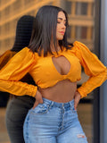 Celine orange top