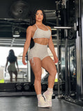 Nude wallpaper short set