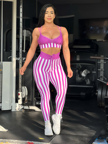 Purple Stripes set