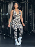 Leopard jumpsuit