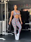 Neon leopard jumpsuit