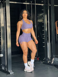 Purple wallpaper short set