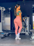 Pink tropical set