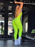 Neon wallpaper jumpsuit
