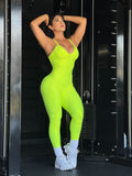 Neon wallpaper jumpsuit