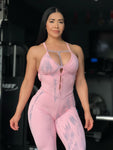 Baby pink jumpsuit