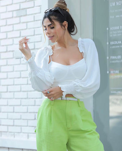 Nely white top